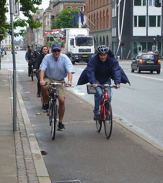 A Copenhagen bike lane. PHOTO: bmevans80 on Flickr